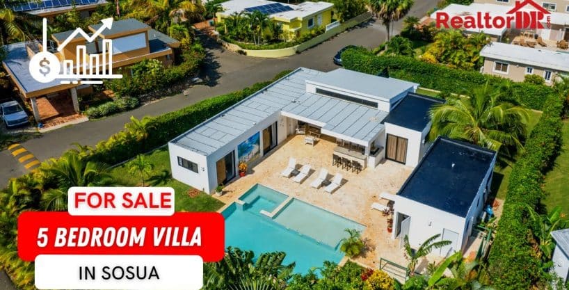 Exclusive to RealtorDR: Casa Linda modern villa, turnkey, spacious and more!