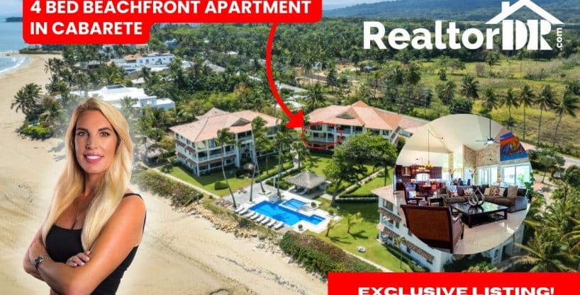 Fully Furnished 4-Bed Penthouse Available in Ocean Front-Watersports Capital Community