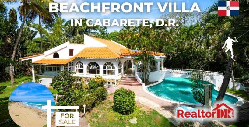 Beach View Villa in Cabarete East!