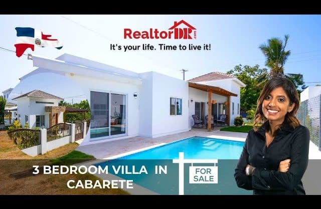 Tranquil Caribbean Living: 3 Bed + 2 Bath Villa in Cabarete East