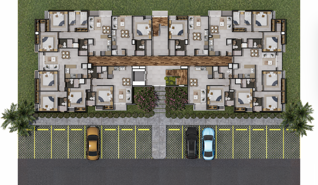 Planta Tipo 3D building